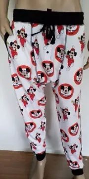 PETER ALEXANDER PJS Mens Disney Mickey Drop Crotch Pants Size XL/XXL BNWT PJ