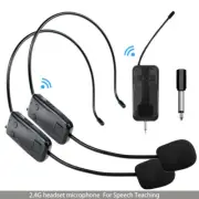 2.4G Wireless Microphone Headset Head-mounted Mic For Teaching Outdoor Speech