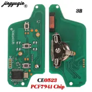 2/3 Buttons For Peugeot 407 407 307 308 607 Citroen C2 C3 C4 C5 ASK/FSK Remote Key Circuit Board CE0523/36 pcf7941/61 3BT Ce0523 PCF7941
