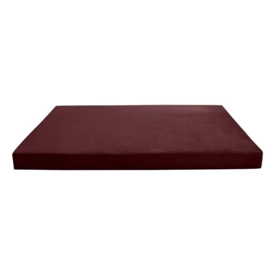 Knife Edge 6" TWIN-XL 80x39x6 Velvet Indoor Daybed Mattress |COVER ONLY|-AD368