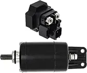 Starter Motor Solenoid Kit Compatible With Yamaha Wave Runner VX Cruiser V1 EX Sport EXR 6EY-81800-00-00 Watercraft