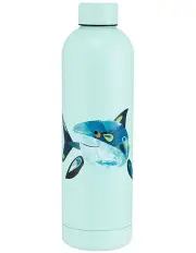 [Maxwell & Williams] Pete Cromer Ozzie Ocean Double Wall Insulated Bottle 750ml Shark in Mint
