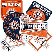 Desert Cactus Connecticut Sun Stickers WNBA Women's National Basketball Association Officially Licensed Vinyl Decal Laptop Water Bottle Car Scrapbook (Type 2-3)