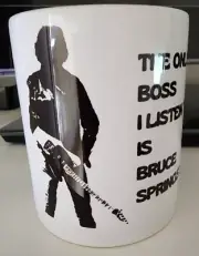Bruce Springsteen Mug - The Only Boss I Listen To Is Bruce Springsteen