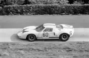 Jo Schlesser Guy Ligier Ford France Ford GT40 1967 Motor Racing Old Photo 8