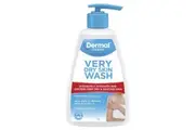 Dermal Therapy Very Dry Skin Wash with Urea - 1L Soap-Free, Hypoallergenic