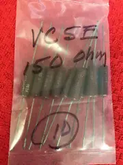 VC5E 150 OHM CLAROSTAT RESISTOR 5 WATT 10 PCS