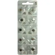RAYOVAC Coin Cell Battery 377 - Silver Oxide 1.55V - Strip of 10 377-10 [AU]