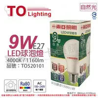 在飛比找森森購物網優惠-6入 【TOA東亞】 LLA60-9AAW LED 9W 4