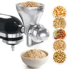 All Metal Grain Mill Attachment for KitchenAid Stand Mixer,12 Levels Flour Gr...