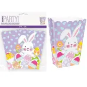 Easter Favour Boxes 6pk Lolly Favours Cake Popcorn Egg Hunting Party Supplies