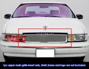 Fits 1991-1996 Chevy Caprice Main Upper Stainless Mesh Grille Grill Insert
