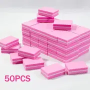 10-100Psc Mini Buffing Sanding Files Block Pedicure Care Nail Art Buffer Polish