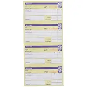 Spirax No.552 Carbonless Petty Cash Book