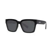 Liive Kids' Lenny Sunglasses Matt Black with Grey Lens