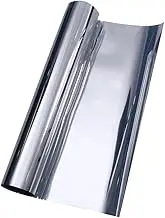 Kichvoe One Way Window Film Privacy Day and Night Effect Reflective Window Tint for Glass Door Window Cover,196.50X19.65X0.04in