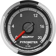 Auto Meter 8547 Factory Match 2-1/16 Electric Pyrometer (0-2000 Degree F 52.4mm)