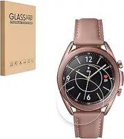 [2 Pack] Screen Protector Designed for Samsung Galaxy Watch 3 (41mm), High Definition Watch Screen Protector, 9H Hardness, Anti-scratch, Touch Sensitive, Drop-protection