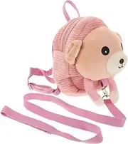 [WATIIFUFU] Cute Toddler Backpack Girls Plush Backpack with Leash for Girls Stylish and Organized