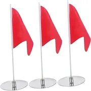 BESPORTBLE Sets Golf Flagsticks Hole Cups Stainless Steel for Golf Practice Putting Flag
