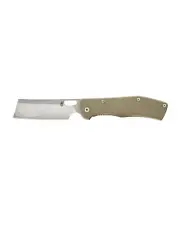 Gerber Flatiron Fine Edge Folding Cleaver Pocket Knife - Green | Everyday Carry