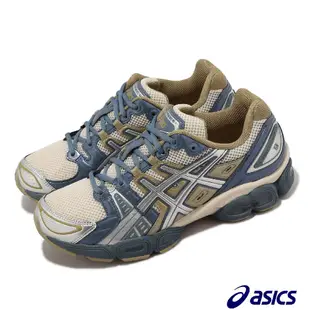 Asics 亞瑟士 休閒鞋 GEL-Nimbus 9 男鞋 燕麥米白 藍 卡其 Y2K 復古 千禧 1201A424251