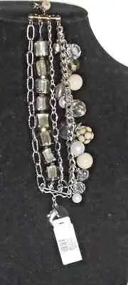 White House Black Market Silvertone Bracelet NWT