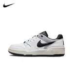 高版本 NIKE FULL FORCE LOW 耐吉 休閒鞋 低筒 復古 白黑 FB1362-101/102 白紅