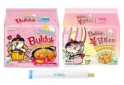 Samyang Buldak Ramen Flavor Variety Pack 10 Pack Spicy Noodles 2.47 Ounce