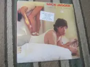 MICK JAGGER 1985 'SHE'S THE BOSS" NEW/SEALED ORGNL VINTAGE US LP w/HYPE STICKER