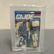 1990 Hasbro G.I. Joe Sub-Zero Series 9 / 22 Back AFA 80+ 85/80/80