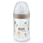 NUK for Nature Baby Bottle With Small Silicone Teat 260ml