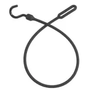 The Better Bungee J-Hook & C" Loop,1 1/2" W,Black BBC30NBK The Better Bungee