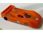 JK Products 4 inch Flexi Porsche GT1 M9 Orange O6B85BP-O