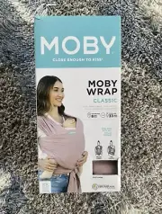 Moby Wrap Classic Baby Carrier In Dusty Rose