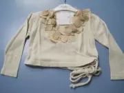 KA-BOOSH GIRLS IVORY WRAP CARDIGAN SIZE 2 BNWT KABOOSH