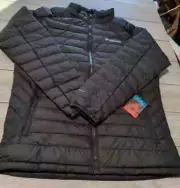 COLUMBIA Men's White Out II Omni Heat Insulated Jacket SZ XLT 1x Tall Black