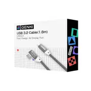 GENKI USB C 3.2 Cable 1.8m