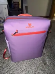 Stanley All Day Madeleine Midi Cooler Backpack Lilac color Minor Blemish On Side