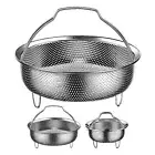 Steaming Basket Stainless Steel Steamer Basket Insert Mesh Steamer Basket