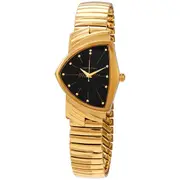 Original Hamilton Hamilton Black Dial Asymmetric Ladies Watch H24301131