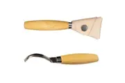 Morakniv Woodcarving 163 Hook Knife + Leather Sheath | YKM13387
