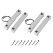 MC-58 NO Alarm Security Rolling Garage Door Contact Magnetic Reed Switch 2Set