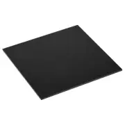 PMMA Acrylic Sheets Colored Non Transparent 6 x 6 Inch Black for Crafts