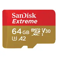 在飛比找樂天市場購物網優惠-SanDisk Extreme micro SD 64GB記