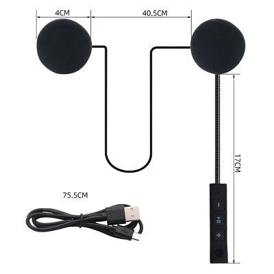 Helmet Bluetooth Headset Half Helmet Full Helmet Built-in Cycling Headset New