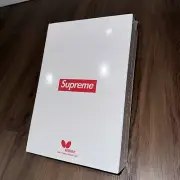 SUPREME X BUTTERFLY TABLE TENNIS PING PONG SET FW19A29 BRAND NEW SEALED Free Bag
