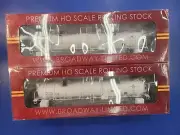 BROADWAY LIMITED HO Scale UTLX White Cryogenic Liquid Argon Tank Car 2-Pack 6156