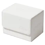 Ultimate Guard Sidewinder 80+ Xenoskin Monocolour Deck Box (White)