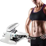 Aerobic Steppers Machine, Stair Steppers Lose Weight Shaping Fitness Exercise Multi-Function Display, for Household, Gy